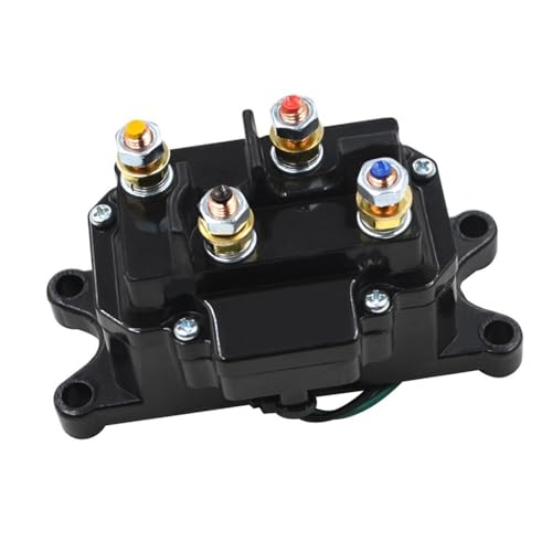 Relais de démarreur de treuil en panne ? Changez pour ce contacteur 12V 250A avec commande au pouce