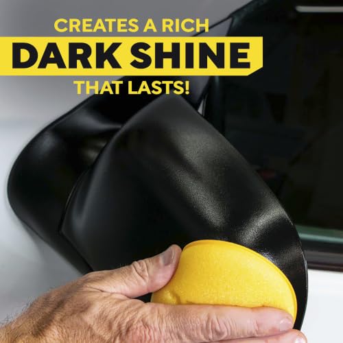 Meguiar's Ultimate Black Plastic Restorer - Kunststoffpflege Auto - Zierleisten & Stoßfänger - hervorragender UV-Schutz und Glanz - Schutz… – Ansicht 6