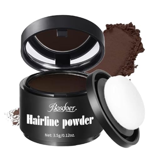 Invisible Hairline Powder, Undetectable Coverage for Bald Spots Receding Hairlines, 3 Seconds Fill