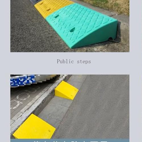 Rampas plásticas triangulares portátiles para hogar miniatura 3