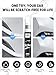 Billet Silver Metallic(PSC/JSC) for Jeep Touch Up Paint Pen, 2 in 1 Car Scratch Remover with Pen Tip and Brush, Precise Color Match for Car Paint Scratch Repair, Quickly and Easily Fix Chips and Nicks