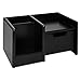 Rolodex Wood Tones Collection Cell Phone / PDA Wireless Organizer, Black (62543)