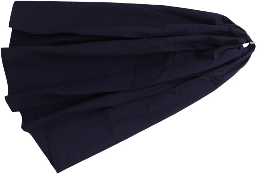 Milisten Round Birdcage Cover Waterproof Shading Cloth for Parrot and Cockatiel Cages Cage Accessory for Canaries 100% Polyester Navy Blue