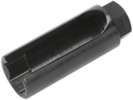 Sealey SX022 Oxygen Sensor Socket, 7/8" Square Drive, 22mm x 90mm Length, Black