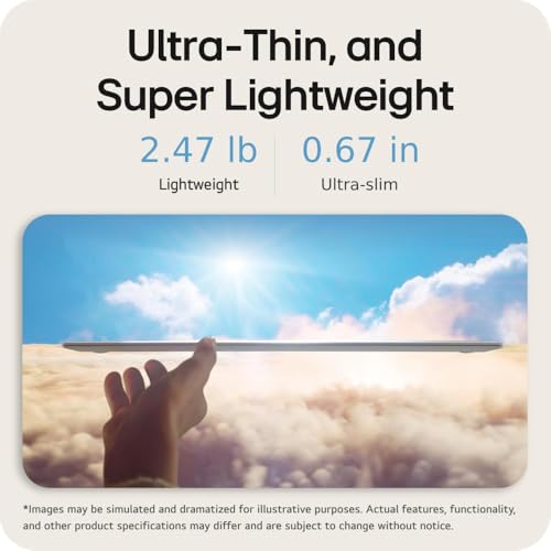 Image of LG gram 14-Inch Laptop Intel Core Ultra 5 (8GB /512GB SSD) + McAfee Total Protection 5-Device Security Software 1-Year Subscription Bundle