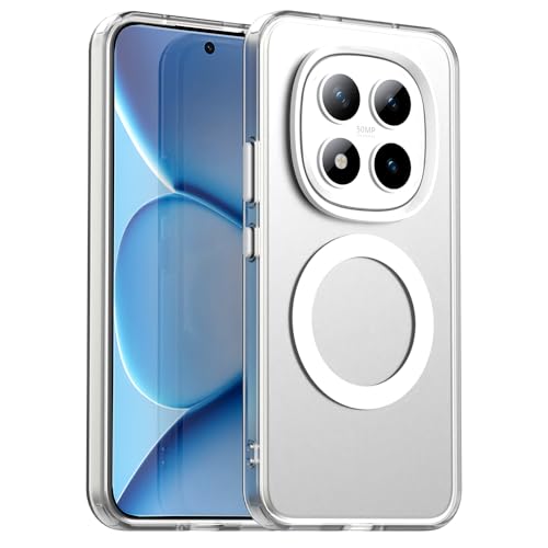 Pzwoxukhov Redmi Note 15 Pro+ 5G �P�[�X �J�o�[�AMagsafe�Ή��A�ϏՌ����C�d�b�P�[�X�ARedmi Note 15 Pro+ 5G�Ή� �P�[�X �z���C�g