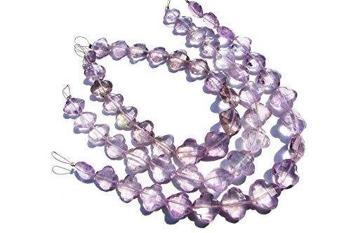 Perles d'améthyste rose à facettes de qualité supérieure pour bijoux