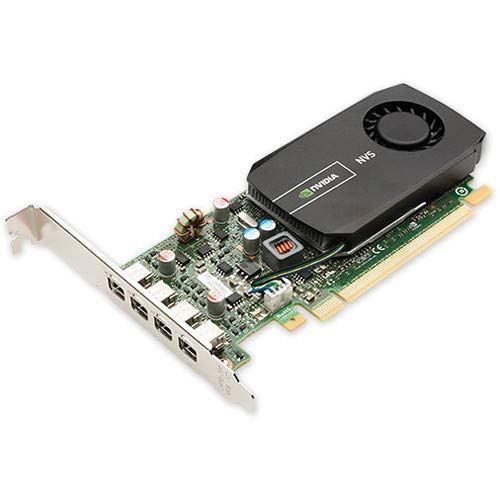 Carte graphique de bureau Nvidia NVS 510 avec 2 Go de mémoire pour station de travail compacte