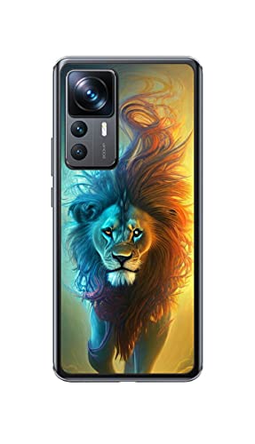 ClearView(�N���A�r���[) Xiaomi 12T Pro�p �v�����g �w�� �ی� �t�B���� ���C�I��2�iLion 2�j
