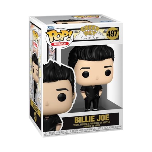 Funko Pop! Rocks: Green Day - Billie Joe Armstrong Joe - (Basket Case)- Figura in Vinile da Collezione - Idea Regalo - Merchandising Ufficiale - Giocattoli per Bambini e Adulti - Music Fans