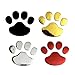 BOQIAN Pegatinas de pie de animales lindos, pegatinas de coche 3D huellas de perro de animales huellas pegatinas de coche, pequeñas huellas de un par de perros lindos