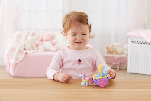 Fisher Price Little People Disney Princess - Klip Klop Cinderella Coach Vehicle #TOP3