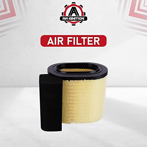 Replacement Air Filter - Compatible With Ford Vehicles - 2017-2019 - 6.7L Diesel Engine - F-250, F-350, F-450, F-550 Super Duty - Replaces FA-1927, HC34-9601-AF, PA8219- Air Element Cleaner - 6