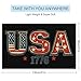 4th of July USA 1776 Adult Beach Towel Sand Free Quick Dry Pool Towels Beach Blanket