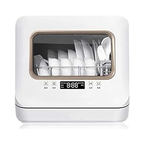 DJDLLZY Vaatwasser |Mini vaatwasser vaatwasser Draagbare vaatwasser aanrecht vaatwassers 780W geen installatie vereist…
