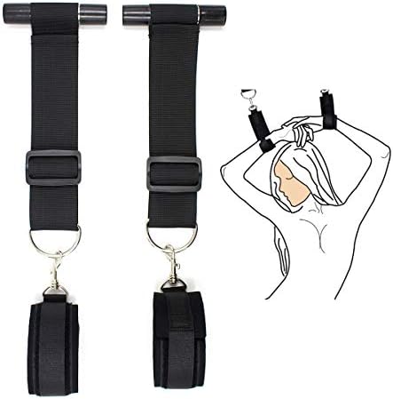 RYOZOCH Over The Door Entryway Restraints Hanging Wrist Bondage Straps for Couple Game Sex Toys