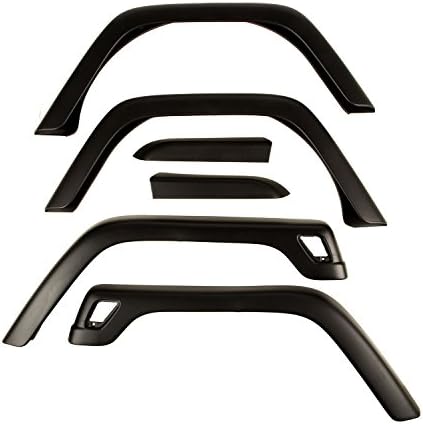 Omix | 11603.11 | Fender Flare Kit, 6 Piece, Factory Style | OE Reference: 55254918K6 | Fits 1997-2006 Jeep Wrangler TJ