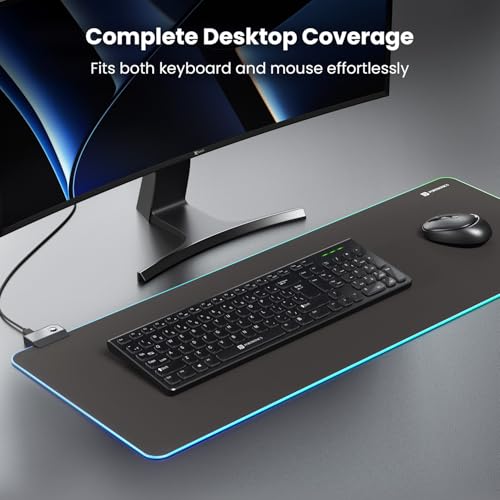 Portronics Comfipad Glow - Best new RGB mousepad India - Image 5 of 5