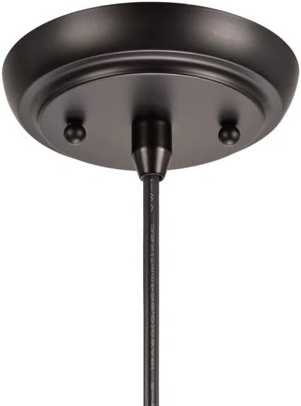 Aspen Creative, Beige, 75035-11 One Hanging Pendant Ceiling Light with Transitional Empire Fabric Lamp Shade, 14" Width