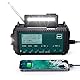 Kurbelradio DAB+/DAB/UKW mit 5000mAh Akku Wiederaufladbare, Notfallradio mit Taschenlampe & Leselicht, Tragbare Camping Radio mit USB Handyladefunktion FM Dynamo, SOS-Alarm für Wandern, Outdoor