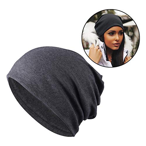 gazechimp Gorro Desleixado de Algodão Feminino com 3 Peças E Gorro Folgado para Dormir Quimio Touca