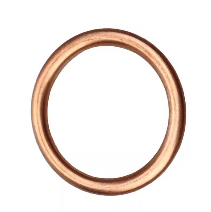 Metric Marine, Sealing Washer, Copper, Pack (100, M7 x 10 x 1 mm)