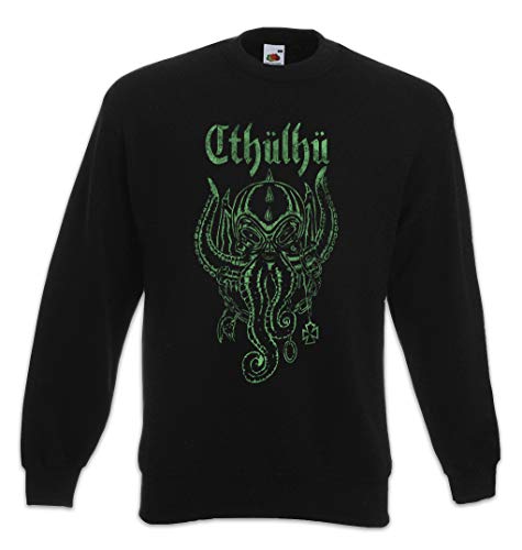 Cthülhü Sweatshirt Pullover avec Finitions Robustes et Coupe Ajustée