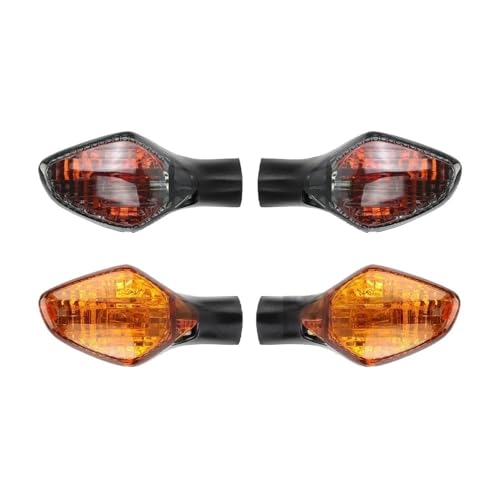 Clignotants moto pour CB500F CBR600F CRF250 feux LED orange 1 paire - 4