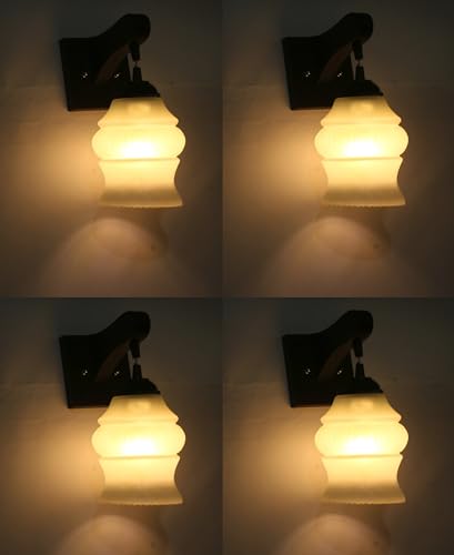 Image of Modern Decorative Designer Wall Light Industries for Living Room, Bedroom, Bedside, and Decorative Lighting Indoor Use, Bulb Not Included (Ronak MF, 4)