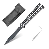 Amazon.co.jp: XUANDONG バタフライナイフ練習用トレーニング用刃なし