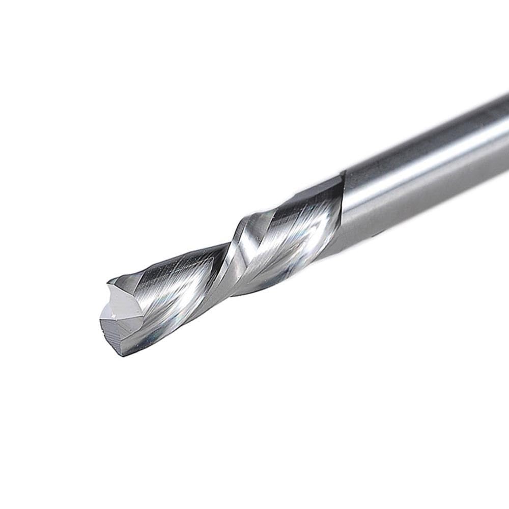 Zweischneidiger Hartmetall-Spiralfräser 3,175 Mm 6,35, CNC-Kompressionsholz-Schaftfräser-Bits 1 Stück(5pcsp-3.175-d6.35-d)