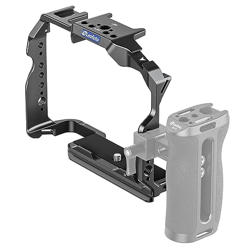 Image of Leofoto Z8 Camera Cage, for Nikon Z8 and Z8 with MB-N12 Battery Grip, ARRI, Cold Shoe, Arca Compatible (Cage)