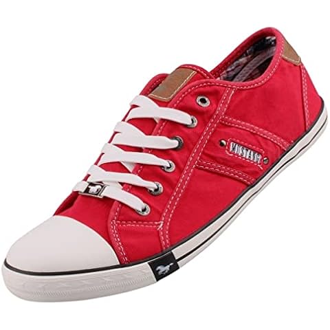 Mustang 1099-401-807 Zapatillas sin Cordones Mujer Rojo 37 EU Cover