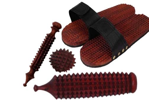 AB CRAFT Wooden Acupressure Slippers Foot Slipper Massager Massage Tool for Foot Acupressure Wooden Kerala Jimmy Wooden Acupressure Hand Ball in Pure Sheesham Wood (Pack of 4 Pcs) (B0BKXVKZZT) Amazon Price History, Amazon Price Tracker