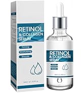 Retinol Serum for Face with Hyaluronic Acid &amp; Collagen, Anti-Aging Face Serum for Women &amp; Men | R...