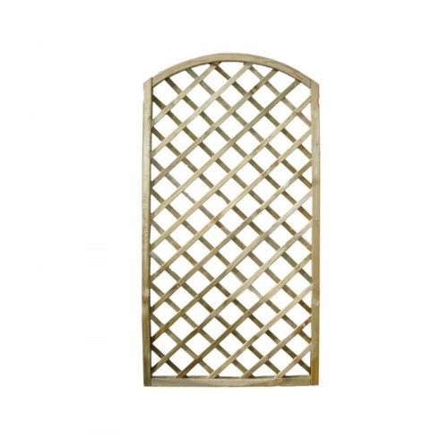 Panneau treillis arc en bois, 90 x 180 cm
