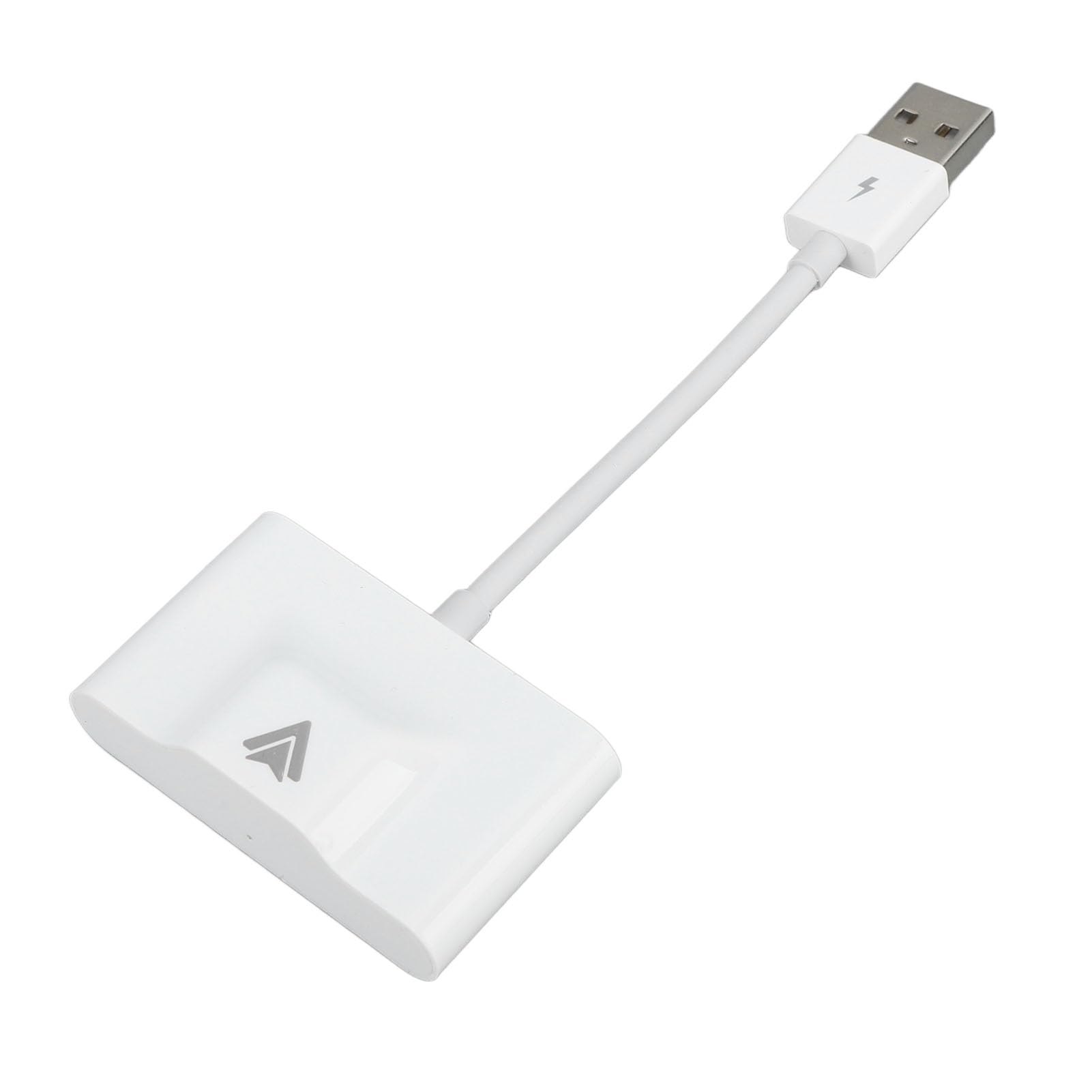 Adattatore per Auto Wireless Connessione Rapida Tipo C Plug and Play per Sistemi Stereo per Auto, Design Leggero, per 11 e Versioni Successive, Materiale ABS (WHITE)