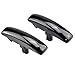 Xinctai 2PCS Flowing Sequential LED Side Marker Light Turn Signal Lamp Dynamic Blinker for Range Rover Sport L320, LR2 Freelander 2 L359, LR3 LR4 Discovery 3 4 L319 (Smoked Lens)