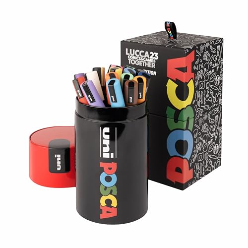 Posca - UniPosca - Juego completo Lucca Comics 2023 con 18 rotula...