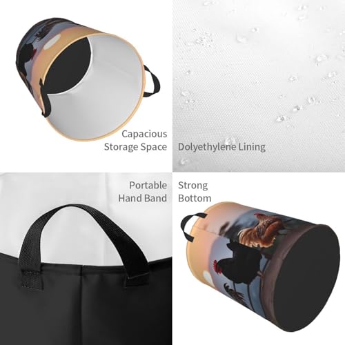 Panier à linge imperméable pour ranger couvertures et jouets sans effort - 5
