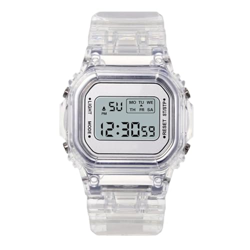 Ya en mundofriki.es: Genérico Reloj Digital LED Blanco - Deportivo, Impermeable, Verde Menta | Blanco | Estudiantes | Uso Diario/Deportes, Regalo