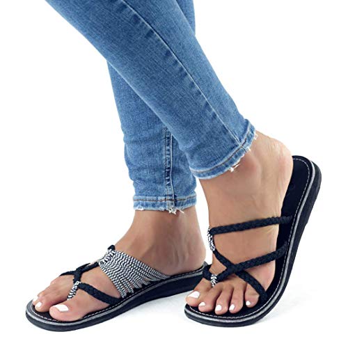 Image of Plaka Flip Flops Sandals for Women Oceanside