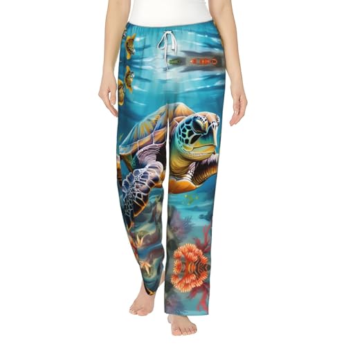 Pantalon de pyjama extensible et doux avec poches latérales