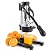 CO-Z Spremiagrumi Manuale Professionale Spremi Melograno Arancio Spremiagrumi a Leva Acciaio per Casa, Ristorante, Bar (nero)