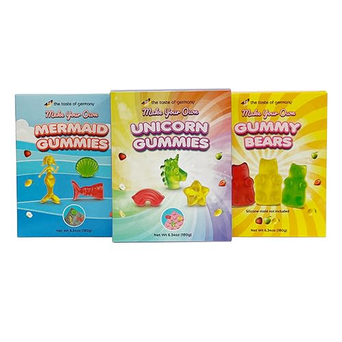 Kit para hacer gomitas estilo alemán, 3 pack miniatura 1