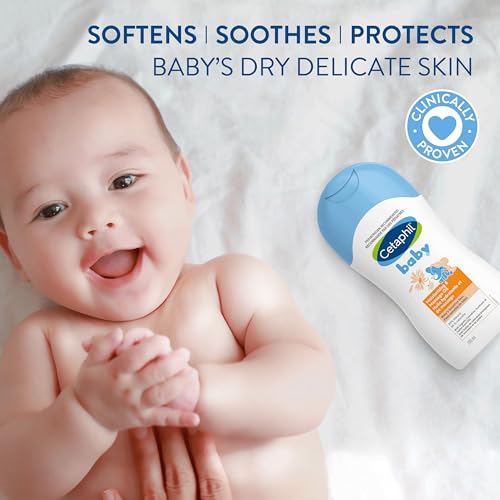 Cetaphil Baby Moisturizing and Massage Oil with Organic Calendula - 99% Natural - Paraben, Colourant and Mineral Oil Free, 200ml - Image 4