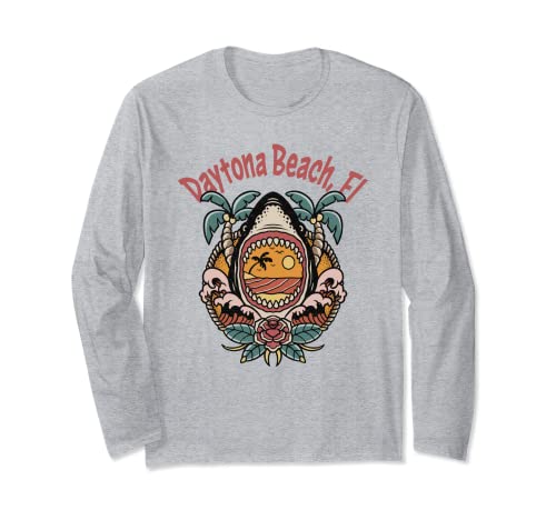 Daytona Beach Florida East Coast Beach Surf Manga Larga