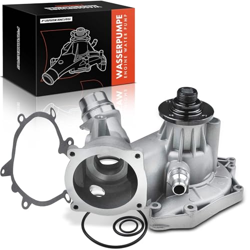 Frankberg Wasserpumpe Kompatibel mit 5er E39 3.5L 4.4L 1996-2003 5er Touring E39 4.4L 1998-2004 7er E38 4.0L 4.4L 1994-2001 8er E31 4.0L 1993-1996 Replace# 8510324