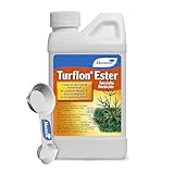 Monterey Turflon Ester Bundled with Measuring Spoon - Specialty Herbicide - Controls Annual & Perennial Broadleaf Weeds - 8 oz