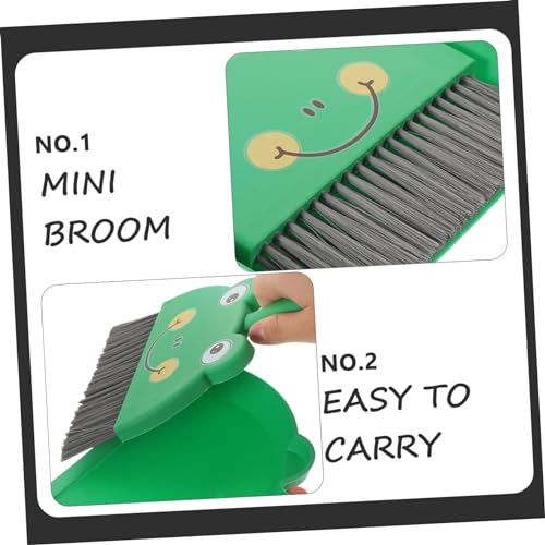COLLBATH Mini-Besen Und Kehrschaufel-Set Tischkehrset Kehrschaufel Für Krümelreinigung Multifunktions-reinigungswerkzeug Tragbar Für Home Und Büro – Bild 4
